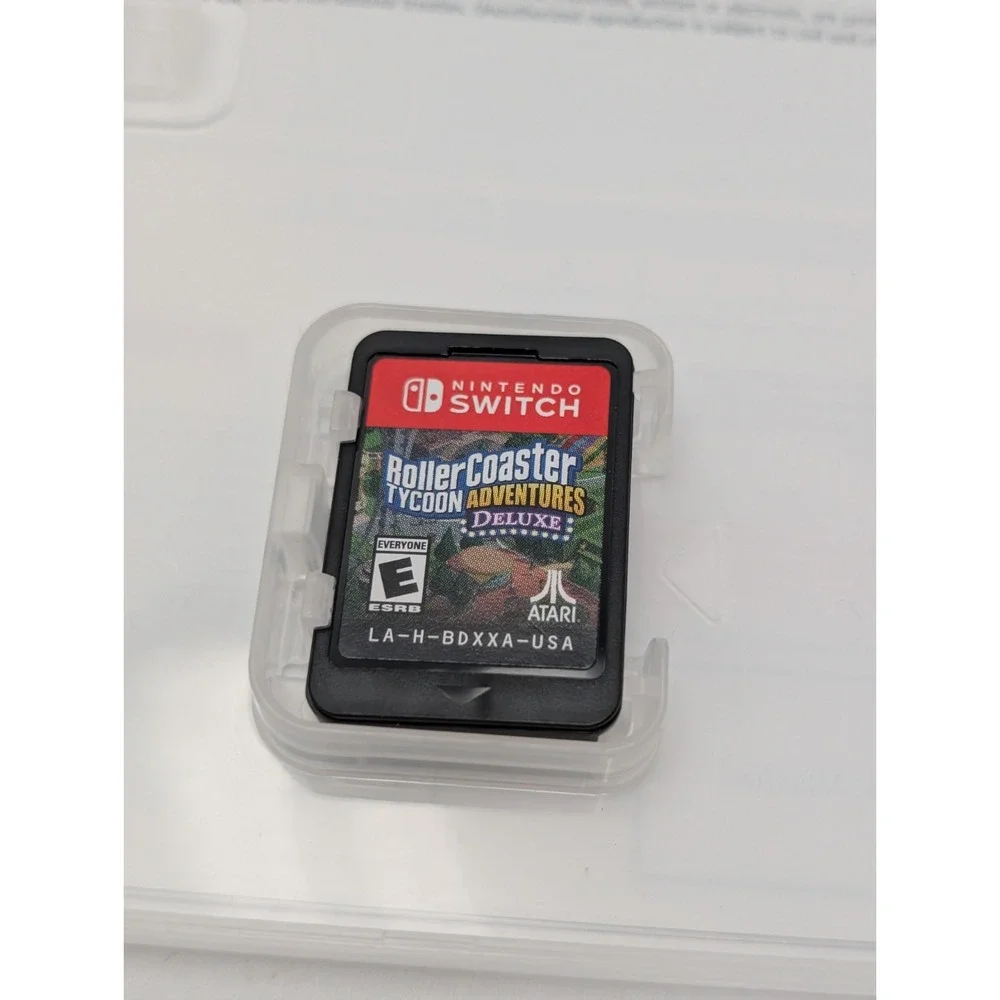 Rollercoaster Tycoon Adventures Deluxe Edition Nintendo Switch Theme Park Sim